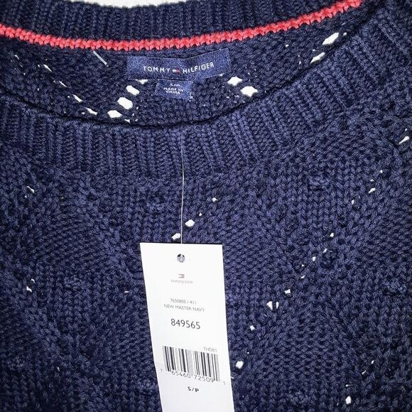 Tommy Hilfiger Womens Long Sleeve Knit Sweater Small - Picture 6 of 8